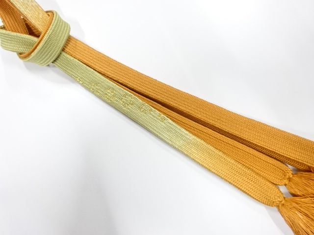 正絹　手組帯締め